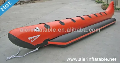 Hot water play equipment Inflatable fish boat