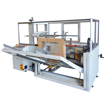 Automatic Cardboard Box Sealing and Erecting Machine
