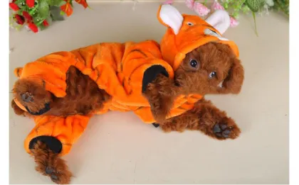 Autumn and winter four-legged dog clothes