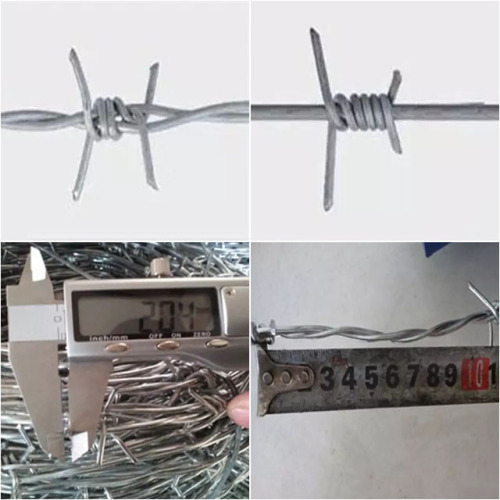 Factory Hot dipped galvanized barbed wire