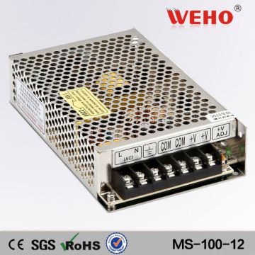 220v/110v ac to dc 100w 5v 24v 48v 12v switch power supply