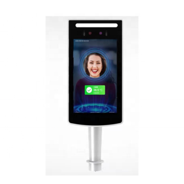 AI Face Detection 8-inch Android Fingerprint Time Attendance System
