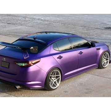 matte diamond dark purple car wrap vinyl