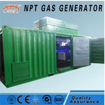 Silent 400 kw generator natural gas to generate electricity