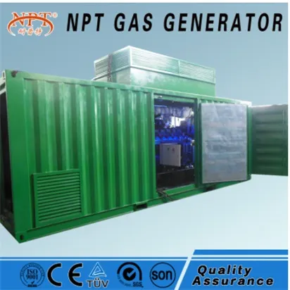 Silent 400 kw generator natural gas to generate electricity