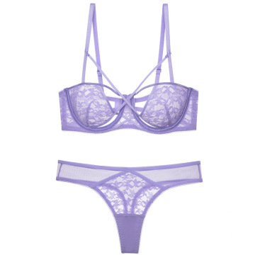 New French-Style Push-Up Lingerie Set: Soft, Comfortable, and Purely Adjustable Bubble Cloth Underwear