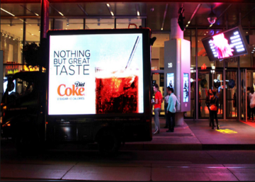 Outdoor Full Color Trailer Vehicle LED Display