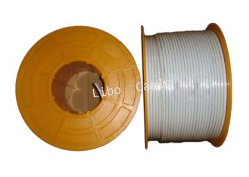 Tri-shield 21 Vatc Cable Coaxial Cable, Rg 75 Ohm Video Coaxial Cable For Europe Standard Catv