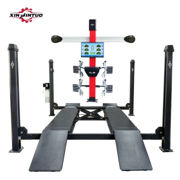 Xinjintuo Car Lift for Sale: Affordable Wheel Aligner and 4-Post Hoist (220V)
