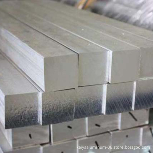 Custom Made Square Aluminum Profile Flat Bar Titanium Aluminum Alloy Rectangular Bar 7075 T6