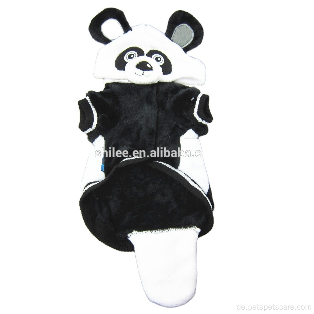 Pet Apparel Accessories Haustier Winter Panda Mantel