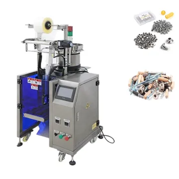 Automatic Furniture Fitting Packing Machine - Nut, Screw, Bolt, and Small Parts Sachet Counting