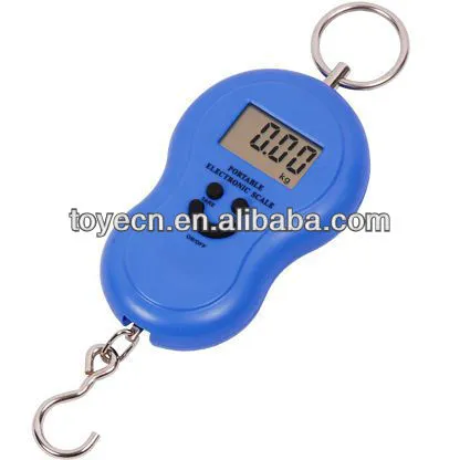 portable digital luggage scale, digital luggage weight scale, suitcase Scale(TY-S01-Blue)