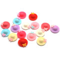 Mixed Kawaii Bow Hats Resin Cabochon Flatback Scrapbooking ForJewelry Making Headwear Fit Wedding Decoration Craft Accessories