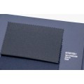 Black Boucle Machine Washable Wool Fabric
