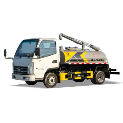 KAMA Mini Vacuum Sewage Fecal Suction Tank Truck
