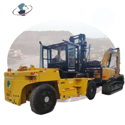 Used Japan Komatsu FD150 Forklift - 15 Ton Warehouse Forklift