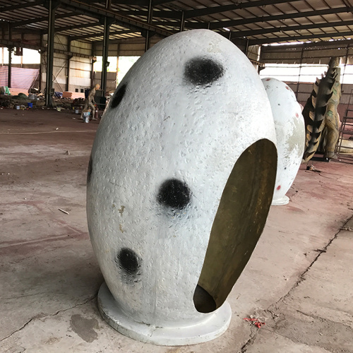 Custom T-Rex Hatching Egg Prop for Park