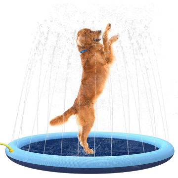 PVC Pet Spray Mat: Outdoor Inflatable Dog Splash Pad & Sprinkler Pool for Pets and Kids