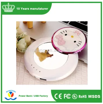 High Quality Hello Kitty Mirror Power Bank