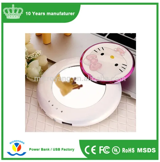 High Quality Hello Kitty Mirror Power Bank