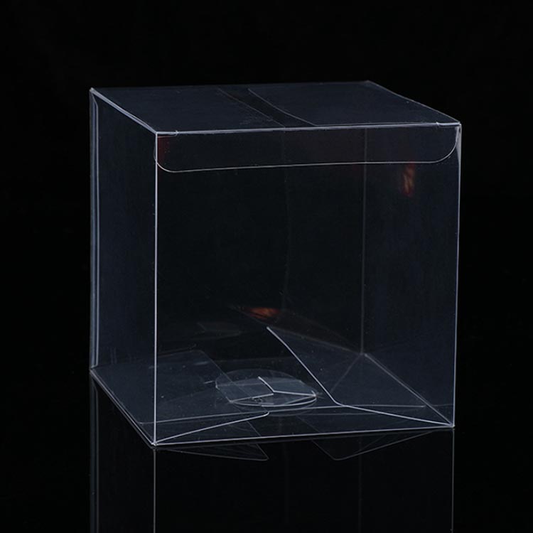 Luksuzna darilna plastična kocka PVC Clear Box