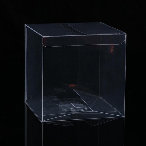 ဇိမ်ခံလက်ဆောင်ပလပ်စတစ် Cube PVC Clear Box