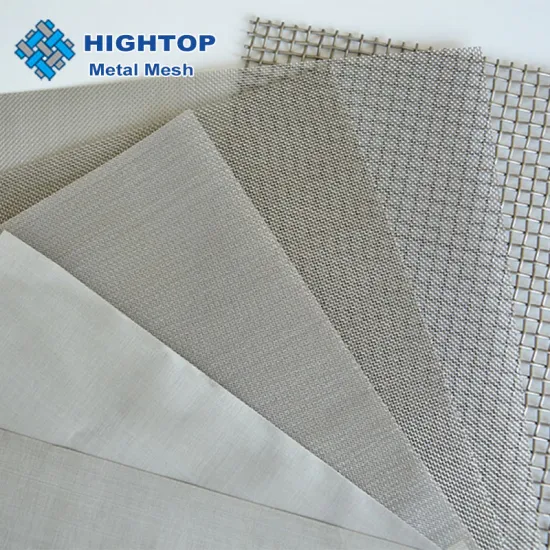 High-Temperature Heat Resistant Nichrome 20Ni80 Woven Wire Mesh Screen for 80, 100, and 200 Micron Applications