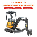 IRENE XN20 2 TON MINI CRAWLER Excavator Digger Machine avec 0,045m3 Godet