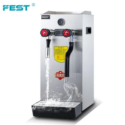 FEST Commercial Boiling and Steam Coffee Milk Foam Machine