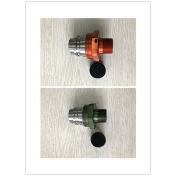 ISO16028 Quick Coupling FF5A ตัวผู้สีเหลือง