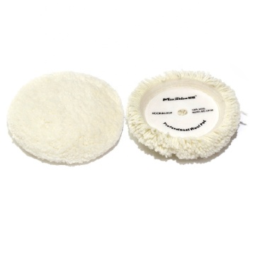 Maxshine 9 Inch Beige Wool Polishing Pad for Compound Polish