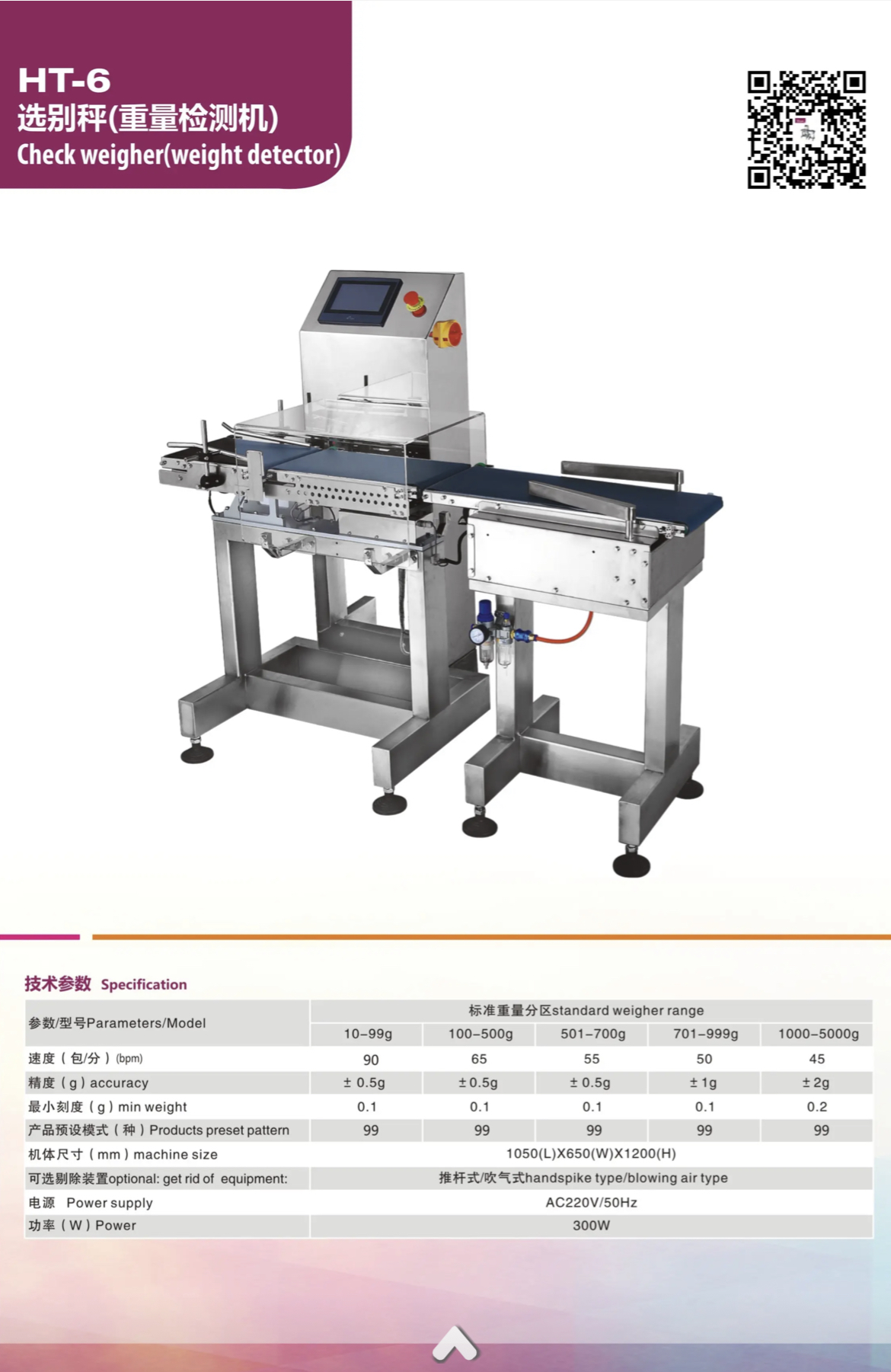 weigher detector