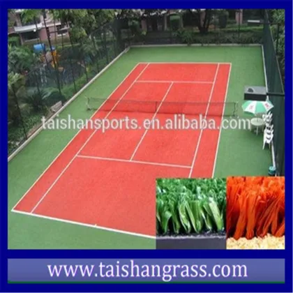 China supplier artificial grass & sports flooring for tennis field sports flooring