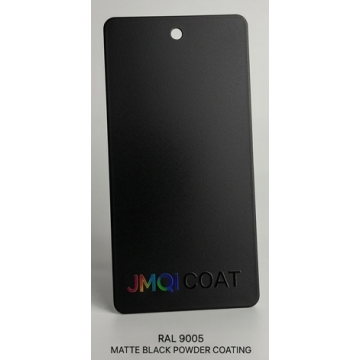 ציפוי אבקה RAL 9005 JET BLACK