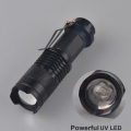 LED Zoom Mini Cep Ultraviyole Meşale Lamba