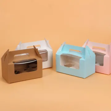 2 pcs paper cupcake box wholesale