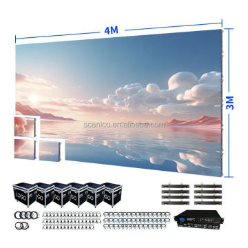 Scenico High-Resolution LED Video Wall System for Conferences & Videos