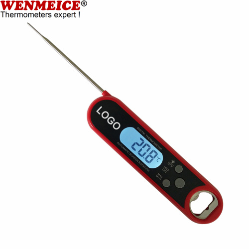 Hot Meat Food Thermometer With Bottle Opener