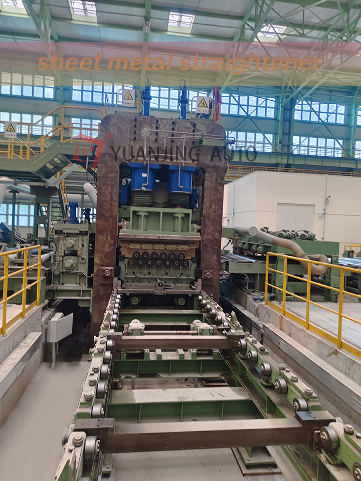 Precision Sheet Leveling and Cutting Equipment