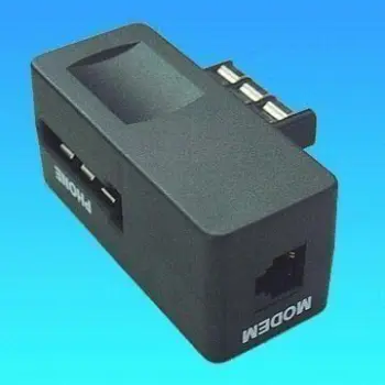 Easy-to-Installed French-Style ADSL Filter, with CE/UL Certification