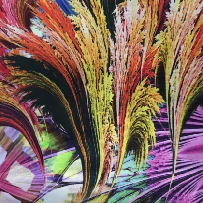 Double DX5 Digital Silk Scarf Printing Machine with Belt