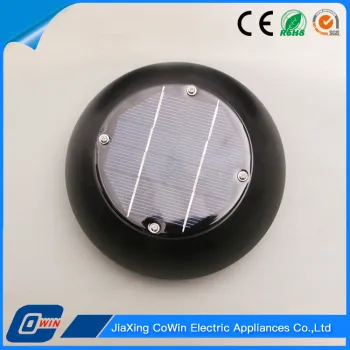 New design Thermostatic Greenhouse Solar Fan