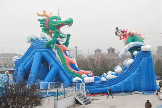 CE certificate kids jumping ready to ship big adult inflatable water slide