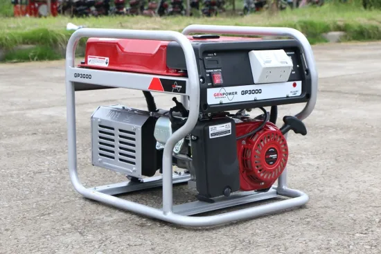 New Design 3kVA Gasoline Generator (GP3000)