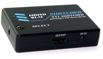 4k 3X1 HDMI Switch (HDMI V1.4 Swithcer, YL0301U)