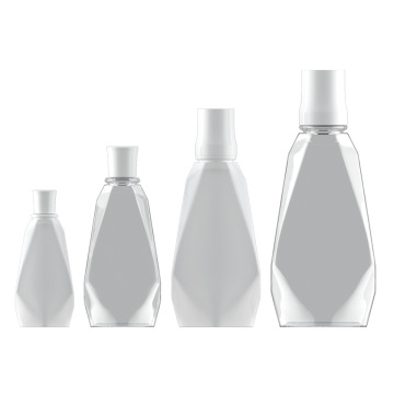 Customized PET Mouthwash Bottles - 80ml to 500ml with Screw Cap