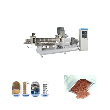 Industrial Sinking Fish Feed Extruder: Aquatic Feed Processing Machinery