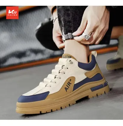 2024kujina Spring New Men's Breathable Casual Sports Shoes