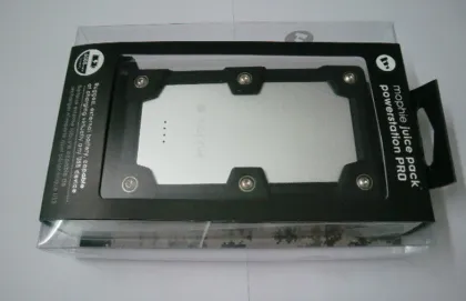 6000mah Black Mophie Case Charger , Mophie Juice Pack Powerstation Pro